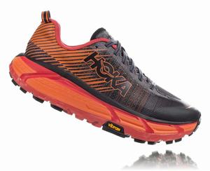 Hoka One One Men's EVO Mafate 2 Trail Shoes Black/Red Canada Online [WJXLE-2943]